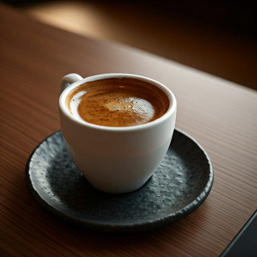 Perfect crema shot of Espresso